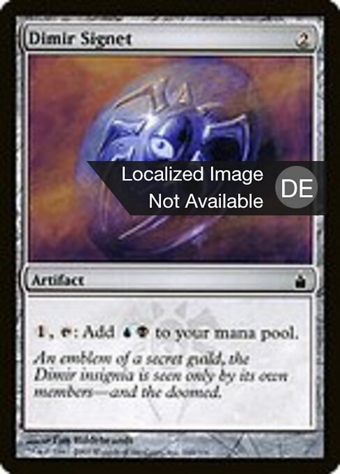 Dimir-Petschaft RAV-260 Common Light Played Deutsch