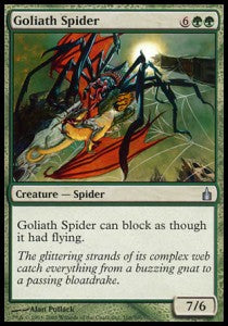 Goliathspinne RAV-168 Uncommon Excellent Englisch Foil