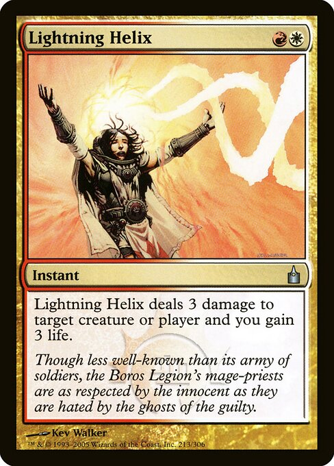 Lightning Helix RAV-213 Uncommon Excellent Englisch
