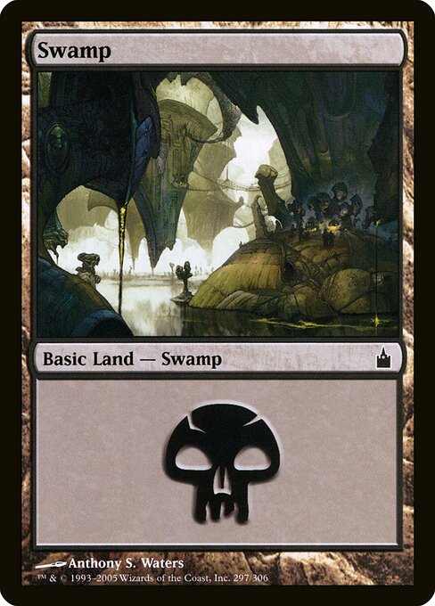 Sumpf (V.3) RAV-297 Land Light Played Englisch Foil