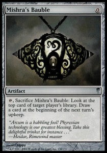Mishra's Bauble CSP-138 Uncommon Light Played Englisch