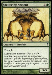 Schützender Baumältester CSP-121 Uncommon Light Played Deutsch Foil