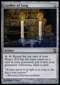 Candles of Leng TSP-250 Rare Excellent Englisch Foil