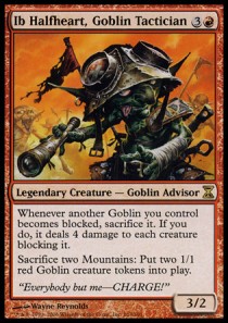 Ib Halbherz, Goblin-Taktiker TSP-163 Rare Excellent Deutsch