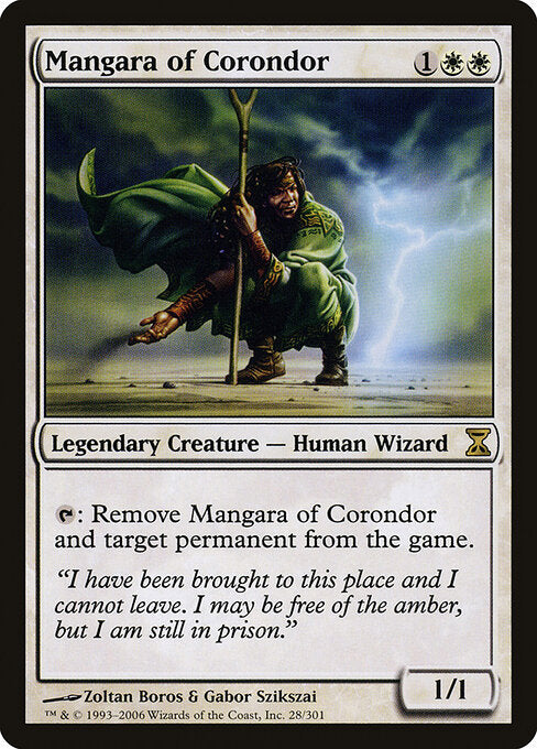Mangara of Corondor TSP-28 Rare Good Englisch