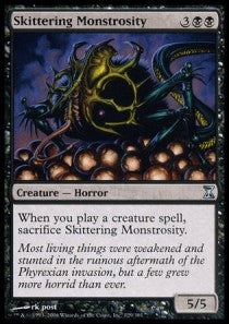 Skittering Monstrosity TSP-129 Uncommon Light Played Englisch Foil