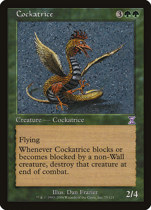 Cockatrice TSP- Time Shifted Good Englisch Foil