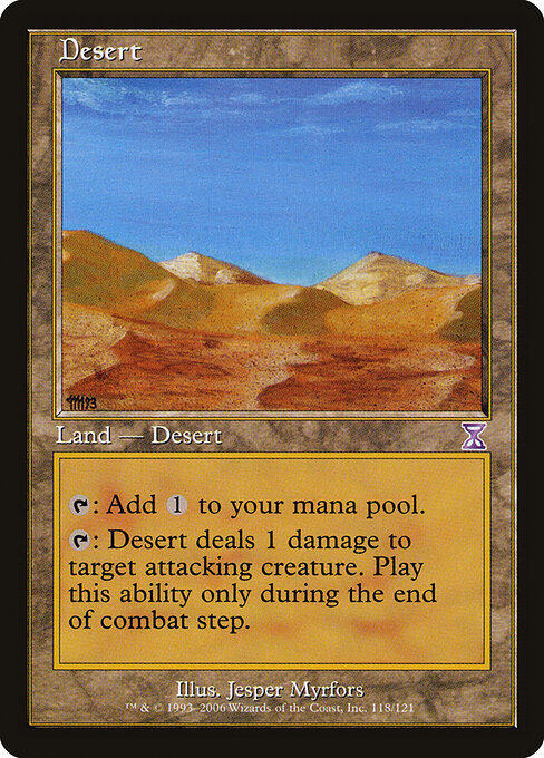 Desert TSP- Time Shifted Good Englisch Foil