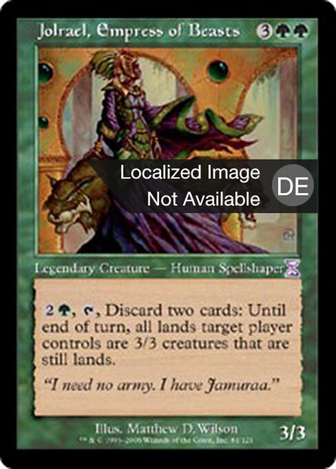 Jolrael, Herrin der Tiere TSP- Time Shifted Light Played Deutsch