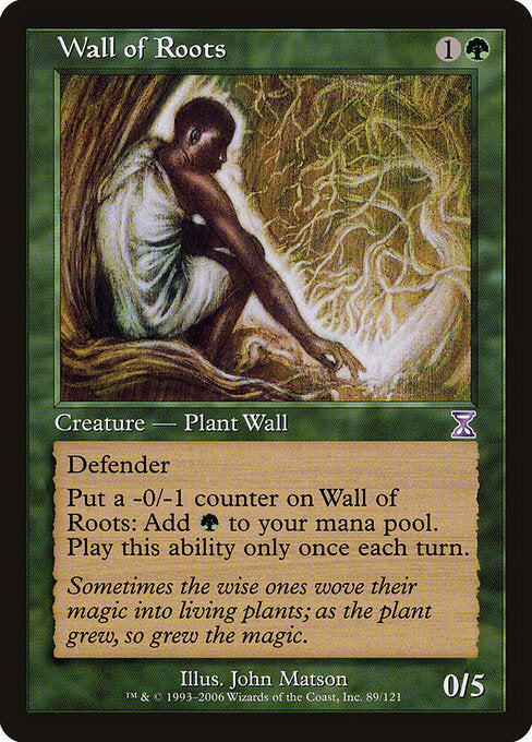 Wall of Roots TSP- Time Shifted Excellent Englisch