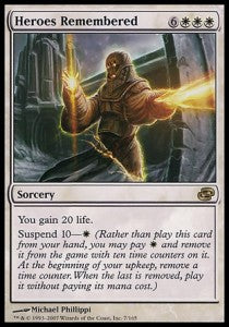 Erinnern an Helden PLC-7 Rare Light Played Deutsch