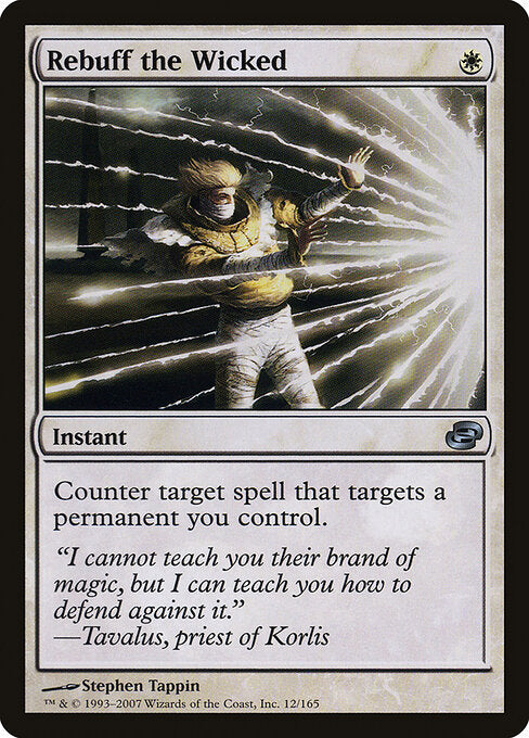 Rebuff the Wicked PLC-12 Uncommon Light Played Englisch
