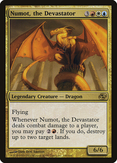 Numot, the Devastator PLC-160 Rare Excellent Englisch
