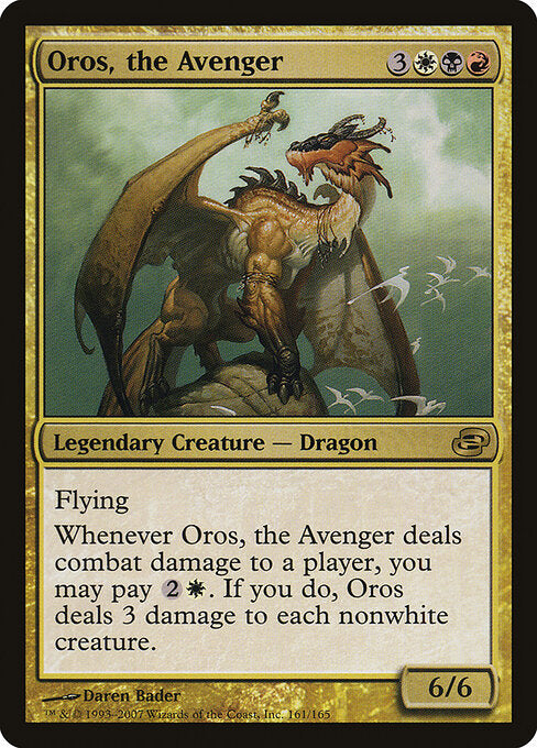 Oros, the Avenger PLC-161 Rare Good Englisch
