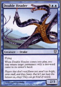 Double Header UNH-31 Common Light Played Englisch Foil