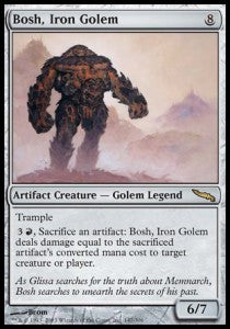 Bosh der Eisengolem MRD-147 Rare Good Deutsch