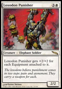 Loxodon-Bestrafer MRD-14 Rare Excellent Englisch