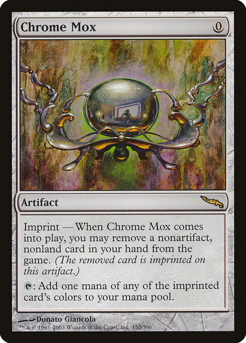 Chrome Mox MRD-152 Rare Good Englisch