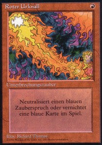 Roter Urknall DTL-170 Common Excellent Deutsch