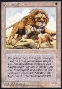 Savannenlöwen DTL-223 Rare Played Deutsch