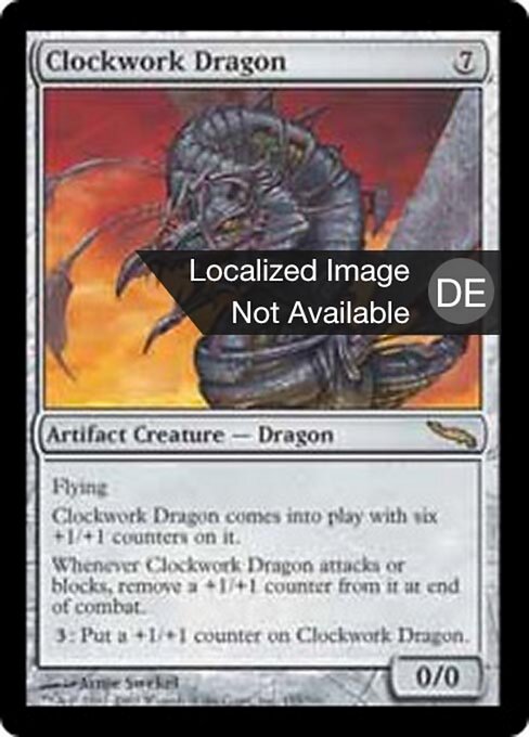 Mechanischer Drache MRD-155 Rare Played Deutsch