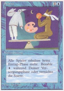 Starre DTU- Rare Light Played Deutsch