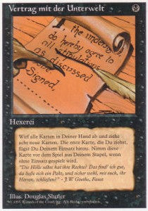 Vertrag mit der Unterwelt DTU- Rare Good Deutsch