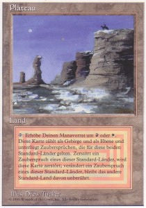 Plateau DTU- Rare Played Deutsch