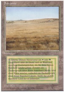 Savanne DTU- Rare Light Played Deutsch