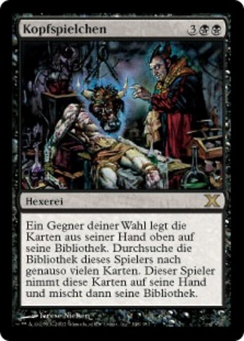 Kopfspielchen 10E-148 Rare Played Deutsch