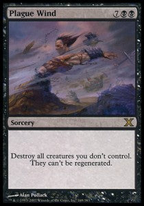 Plague Wind 10E-169 Rare Played Spanisch