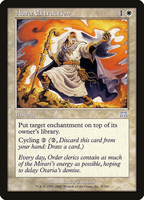 Aura Extraction ONS-5 Uncommon Excellent Englisch Foil