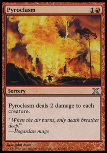 Pyroclasm 10E-222 Uncommon Excellent Englisch
