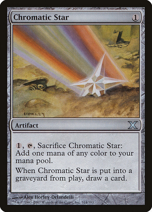 Chromatic Star 10E-314 Uncommon Played Englisch Foil