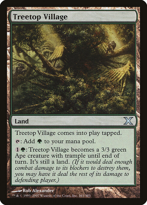 Treetop Village 10E-361 Uncommon Good Englisch Foil