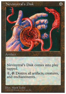 Nevinyrral's Disk ATH-1 Rare Light Played Englisch