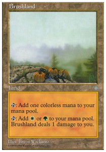 Brushland ATH-44 Rare Light Played Englisch