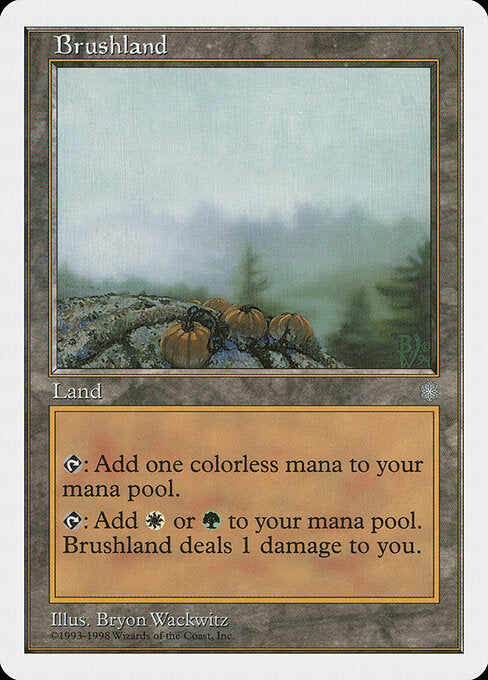 Brushland ATH-44 Rare Light Played Englisch