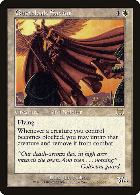 Gustcloak Savior ONS-36 Rare Light Played Englisch