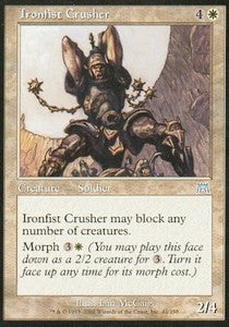 Eisenfaust-Schläger ONS-42 Uncommon Excellent Deutsch Foil