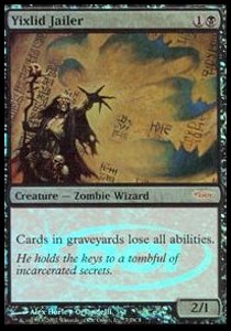 Yixlid Jailer GW-6 Rare Light Played Englisch Foil