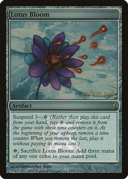 Lotus-Blütezeit GDC-30 Rare Light Played Englisch Foil