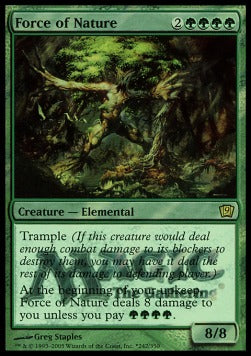Force of Nature REL-37 Rare Light Played Englisch Foil