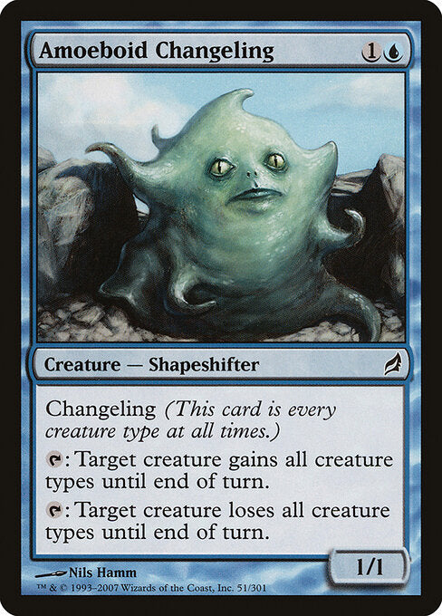 Amoeboid Changeling LRW-51 Common Excellent Englisch