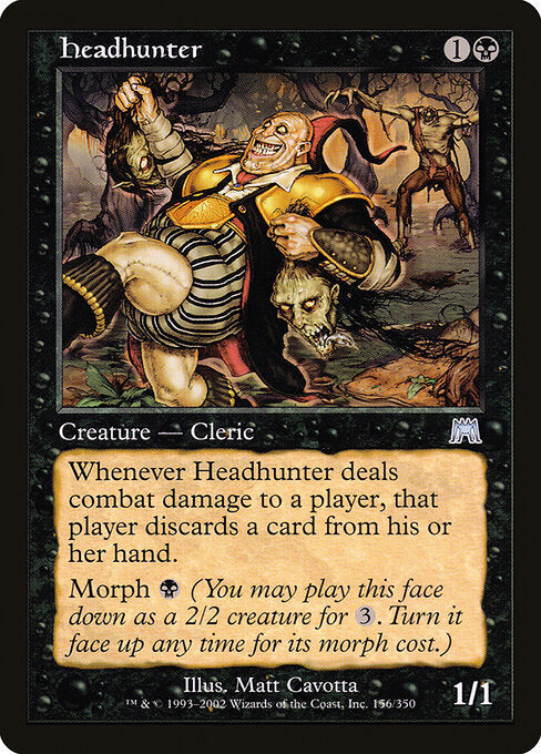 Headhunter ONS-156 Uncommon Light Played Englisch Foil
