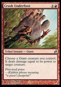 Zerstampfen LRW-162 Uncommon Light Played Deutsch Foil