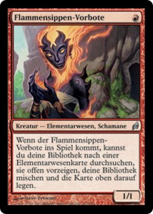 Flammensippen-Vorbote LRW-167 Uncommon Excellent Deutsch