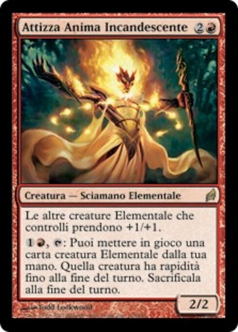 Incandescent Soulstoke LRW-178 Rare Light Played Italienisch