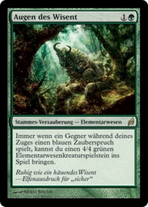 Augen des Wisent LRW-210 Rare Light Played Deutsch