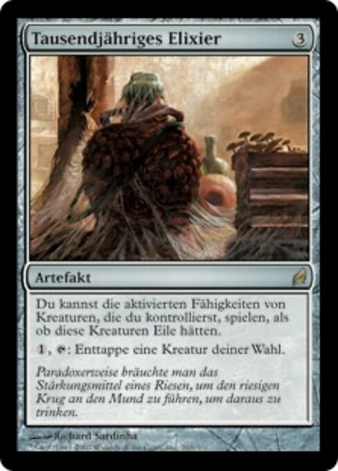 Tausendjähriges Elixier LRW-263 Rare Excellent Deutsch